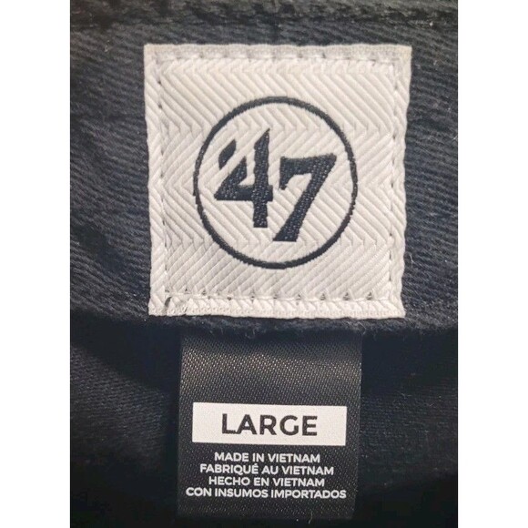 BALTIMORE ORIOLES CLASSIC '47 FRANCHISE Size Large Black Hat Cap Fitted - Picture 6 of 7